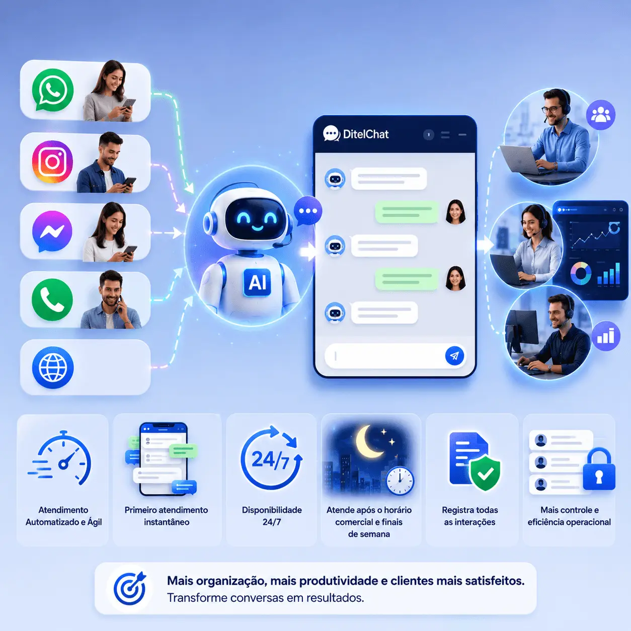 Ditel Chat - Módulo Agente de IA